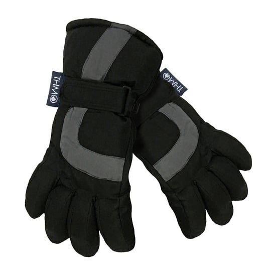 THMO - Waterdichte Dunsulate skihandschoenen voor kinderen - Zwart - Image 3