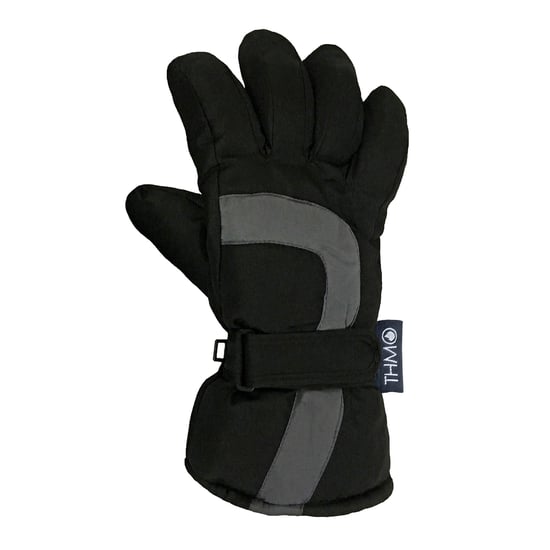 THMO - Waterdichte Dunsulate skihandschoenen voor kinderen - Zwart - Image 5