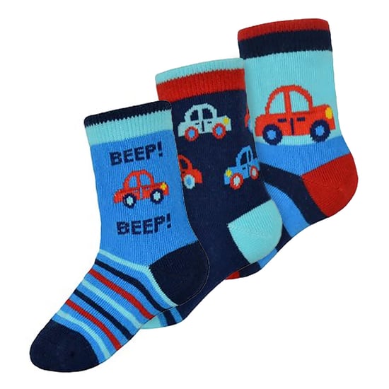 Baby Boys Cotton Cars Trucks Design Pattern Socks | 6 Pair Multipack | Sock Snob | Socks for Toddler - Cars - Image 4