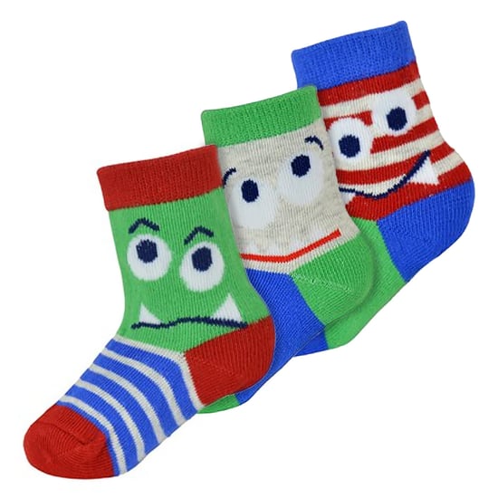 Set van 6 babysokken met monsters dinosauruspatroon voor jongens - Dinosaurus - Image 3