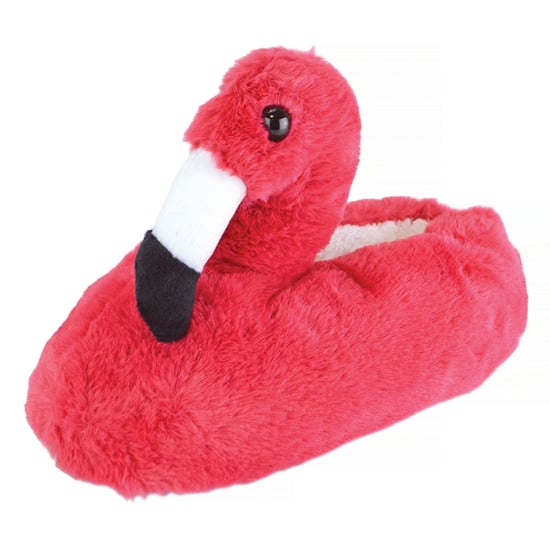 Ladies Flamingo Slippers | Novelty Funky Soft Soled Slippers for Women - Pink - Image 5
