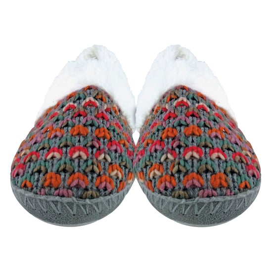 Dunlop - Dames Schattige Fluffy Pluche Winter Warme Luxe Comfort Gehaakte Huisslippers - Image 3