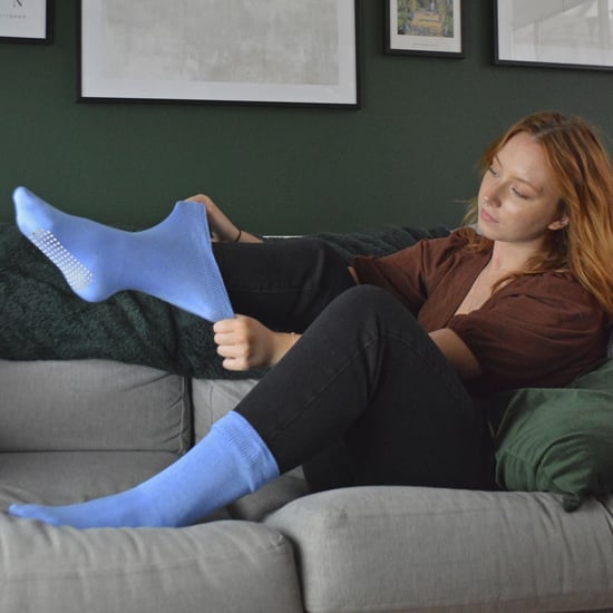Dr.Socks - Extra brede oedeemsokken met grips - Grijs - Image 5