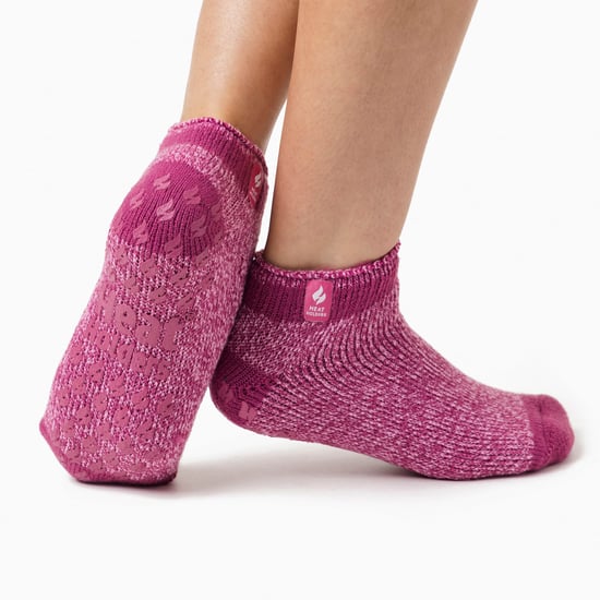 Värmehållare - 3 par multipack damsockor med fotledsskor och gripklor - Pisa 2 - Image 3