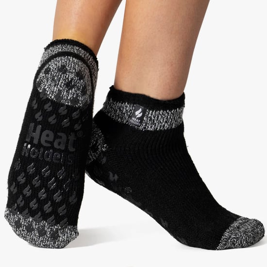 Heat Holders - 3 Pair Multipack Ladies Ankle Slipper Socks with Grippers - Pisa 1 - Image 4