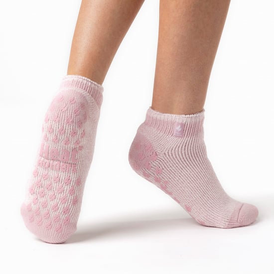 Värmehållare - 3 par multipack damsockor med fotledsskor och gripklor - Pisa 2 - Image 4