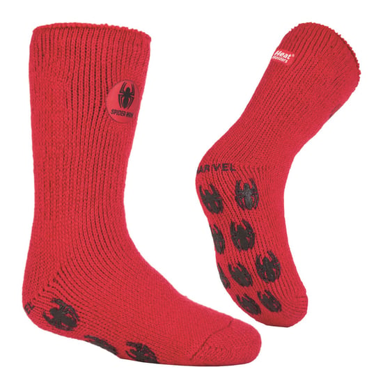 Värmehållare - Barnkaraktär halkfria 2.3 TOG vintervarma termiska toffelsockor med grepp - Spiderman - Image 3
