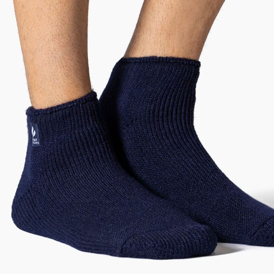 Heat Holders - Thermal Trainer Socks för herrar | Low Cut-strumpor för vintern - Marin - Image 3