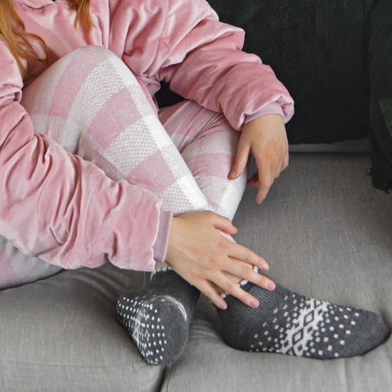 Sock Snob - Thermal Low Cut Wool Non Slip Ankle Slipper-strumpor för damer / damer - Charcoal - Image 3