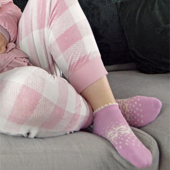 Sock Snob - Thermal Low Cut Wool Non Slip Ankle Slipper-strumpor för damer / damer - Charcoal - Image 4