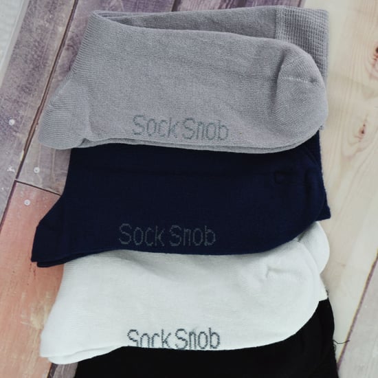 Sock Snob - Set van 6 bamboe schoolsokken voor kinderen - Wit - Image 4