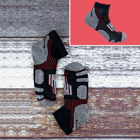 12 par multipack cykelstrumpor för herrar | Sock Snob | svarta strumpor med låg skärning | idealiska för löpning, gym och sport - Svart - Image 5