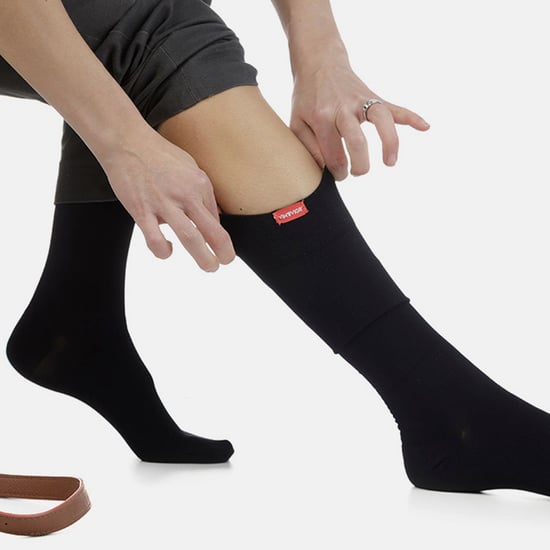 VIM&VIGR - Graduated Compression Socks 30-40 mmhg with Moisture Wicking Nylon for Men & Women - Black - Image 4