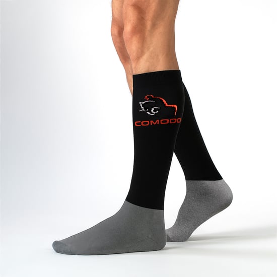 Comodo - Ladies Microfibre Knee High Horse Riding Equestrian Socks - Image 3