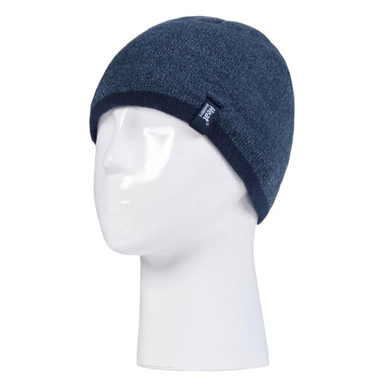 Heat Holders - Barn Pojkar Vinter Varm Fleece Fodrad Isolerad Stickad Turn Over Cuff Ribbad Mössa och Handskar Set - DN2P8 - Image 3