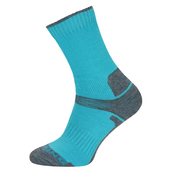 Kids Merino Wool Hiking Socks | Comodo | Anti Blister Socks - Turquoise - Image 3