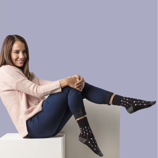 9 Pack Bamboo Socks Ladies | Gentle Grip | Extra Wide Soft Top Non Elastic Socks - Multicolour - Image 3