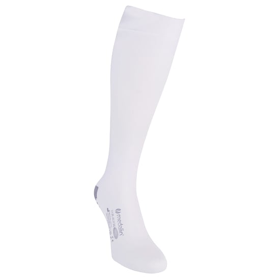 Set van 2 anti-slip kousen tot onder de knie - Wit - Image 3