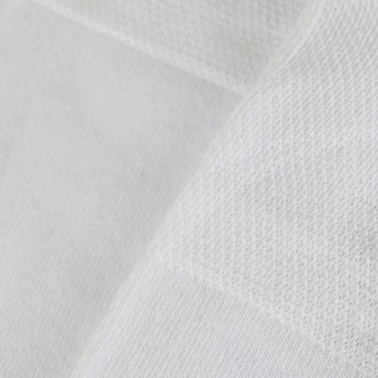 12 par Multipack Gentle Grip Top Diabetiska Strumpor | IOMI | Mid Calf Loose Top Non Elastic Bomullsstrumpor med handlänkad sömlös tå - Vit - Image 5
