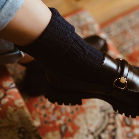 Womens Wool Dress Socks | Steven | Breathable Warm Socks for Ladies -Black - Image 4
