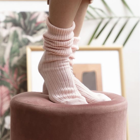 Womens Wool Bed Socks | Steven | Super Soft Cosy Lounge Sleep Socks - Black - Image 5