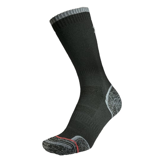 1000 Mile - 2 Pack Mens Walking Single Layer Breathable Padded Socks - Charcoal / Navy - Image 5