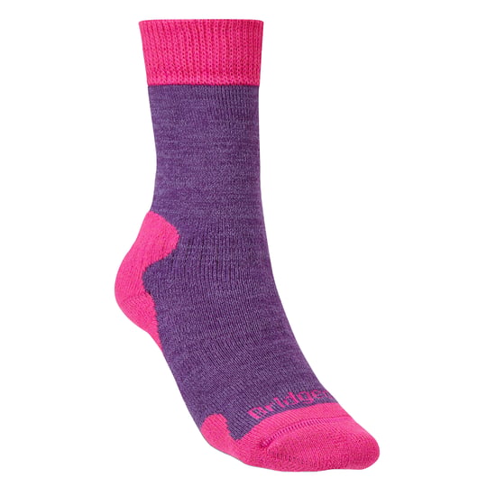 Bridgedale - Ladies Heavyweight Merino Wool Boot - Purple Marl - Image 5