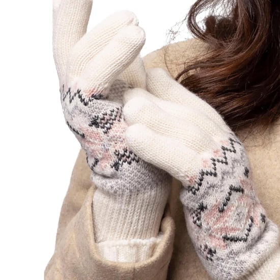 Heat Holders - Ladies Soft Thermal Gloves  - Cream - Image 3