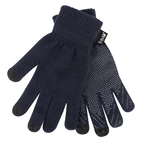 Mens Touchscreen Gloves with Grips - Image 3