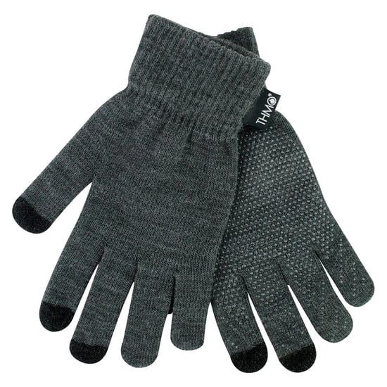Mens Touchscreen Gloves with Grips - Image 3