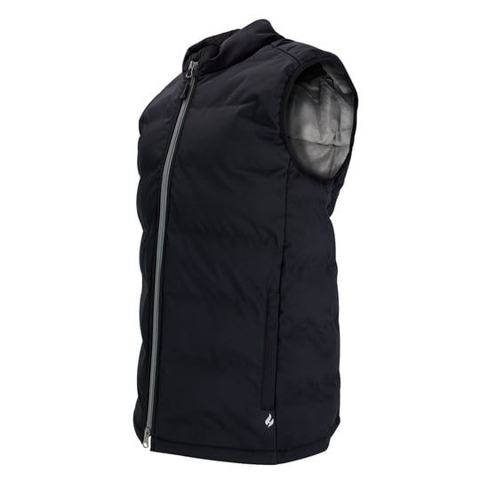 Herrars Vinterisolerad Gilet | Mellantjock Fleecefodrad Hybridväst Med Full Dragkedja - Image 2
