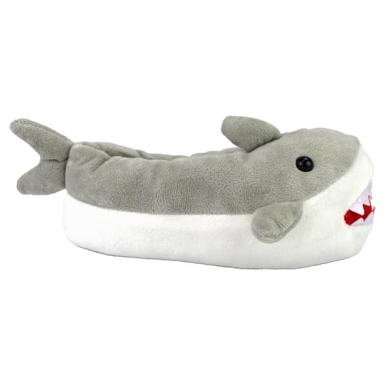 Kids Plush Novelty 3D Shark Slippers | Slipper Snob | Great Gift - Shark - Image 2