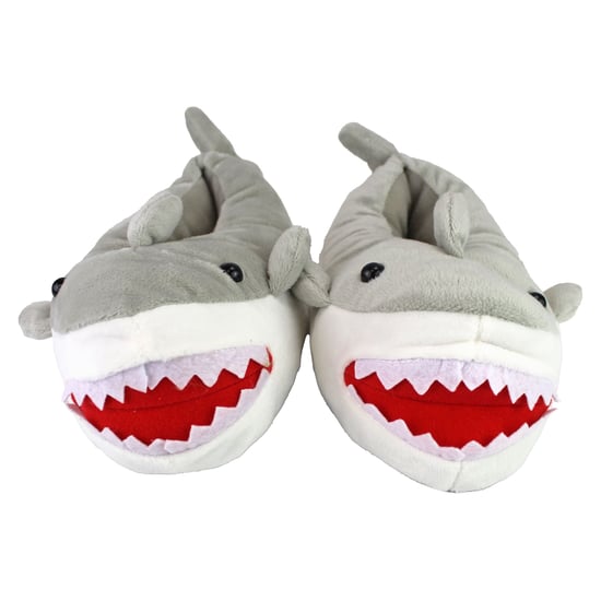 Kids Plush Novelty 3D Shark Slippers | Slipper Snob | Great Gift - Shark - Image 4