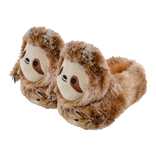 Kids Plush Novelty 3D Sloth Slippers | Slipper Snob | Great Gift - Sloth - Image 2