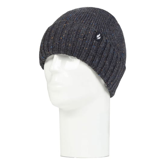 Heren Thermische Dikke Muts | Heat Holders | Heatweaver Fleece Voering - Denim - Image 3