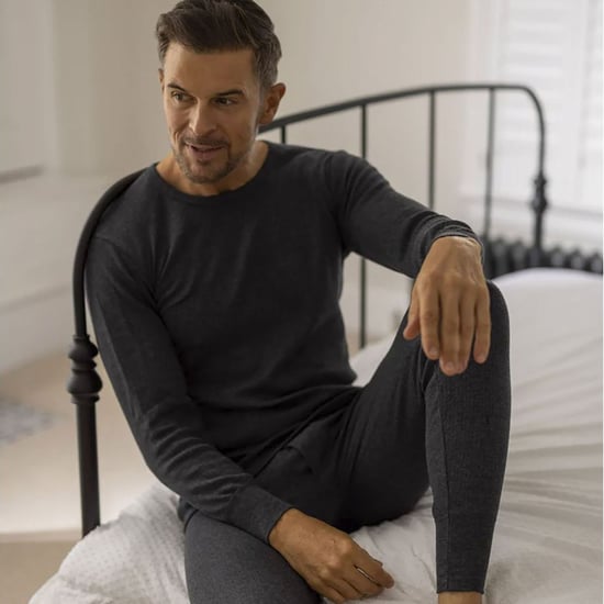 Mens Thermal Underwear Set | Heat Holders | Winter Long Sleeve Top & Long Johns - Charcoal - Image 5