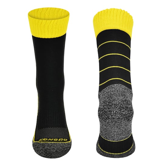 Coolmax Work Socks | Comodo | Breathable Anti Sweat Work Socks - Black - Image 4