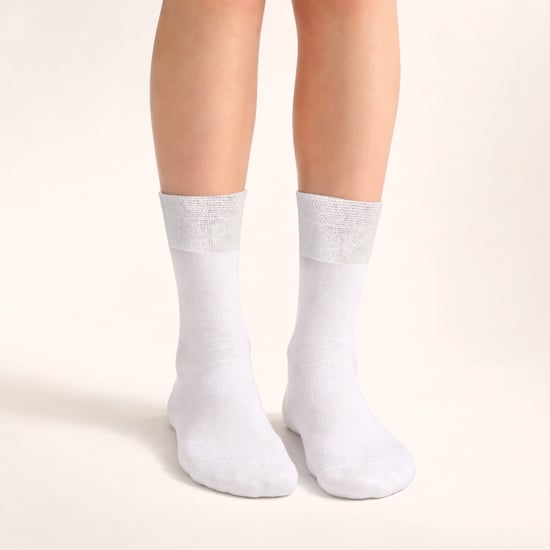 8 Pairs Ladies Bamboo Diabetic Socks | Soft Non Binding Comfort Socks - Image 5