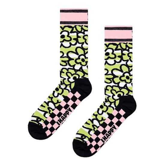 2 Pack Unisex Colourful Party Socks Giftbox Set - Yellow - Image 4