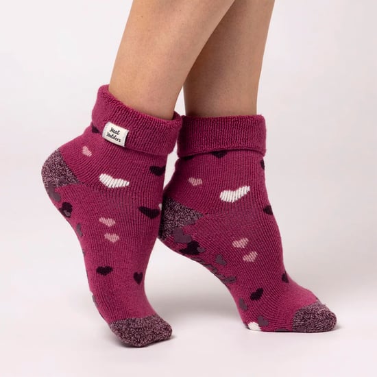 Cozy Turn-Over Cuff Lounge Socks | Varma vinterstrumpor för kvinnor - Image 3