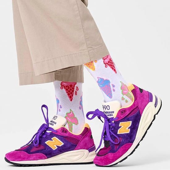 Ice Cream Socks | Happy Socks | Funny Novelty Gift Socks - White - Image 3