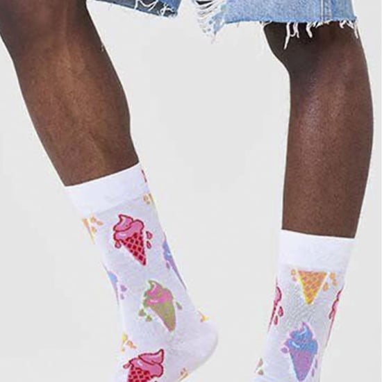 Ice Cream Socks | Happy Socks | Funny Novelty Gift Socks - White - Image 4
