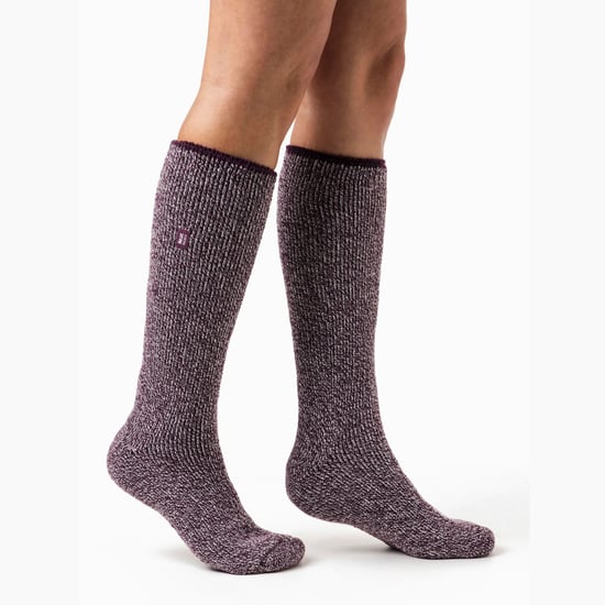Heat Holders - Långbenade förstärkta 2.9 TOG Outdoor Merinoull Termosockor för damer för vintern - Vin - Image 5