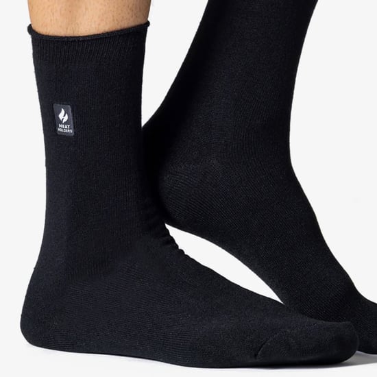 Heat Holders Ultra Lite - 4 Pair Multipack Mens Thermal Socks | Ultra Thin Warm Socks for Dress Socks in Winter - Black - Image 3