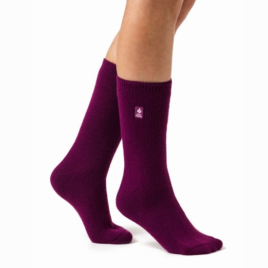 Heat Holders Lite - 3 Pair Multipack Womens Thermal Socks for Winter | Thin & Warm Socks for Dress Socks - Deep Fuchsia - Image 4