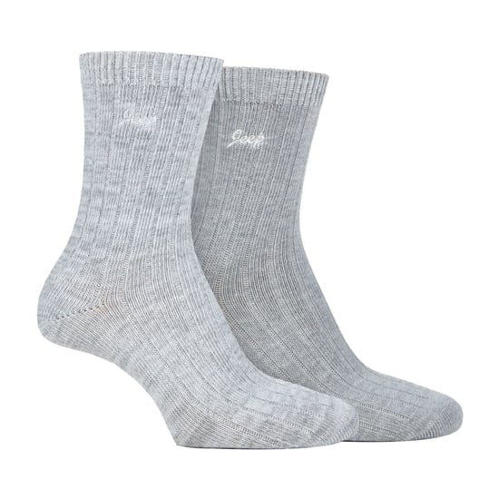 2-Pack Vrouwen Hoge-Prestatie Polyester Bovenkousen | Hardloopsokken - Image 1