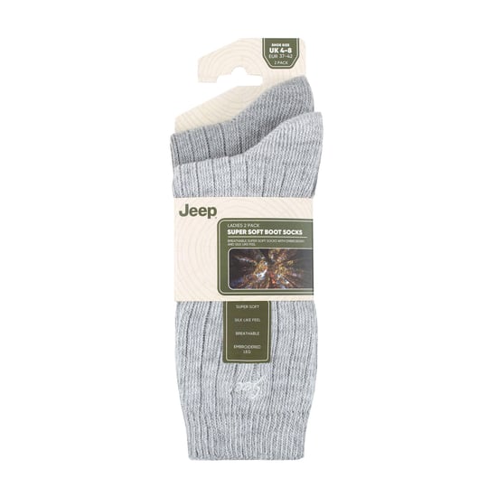 2-Pack Vrouwen Hoge-Prestatie Polyester Bovenkousen | Hardloopsokken - Image 2