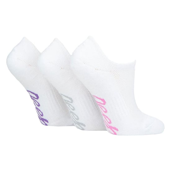 Ladies Bamboo No Show Socks | Jeep | Breathable Anti Blister Cushioned Invisible Socks with Non Slip Heel Grip - White - Image 3