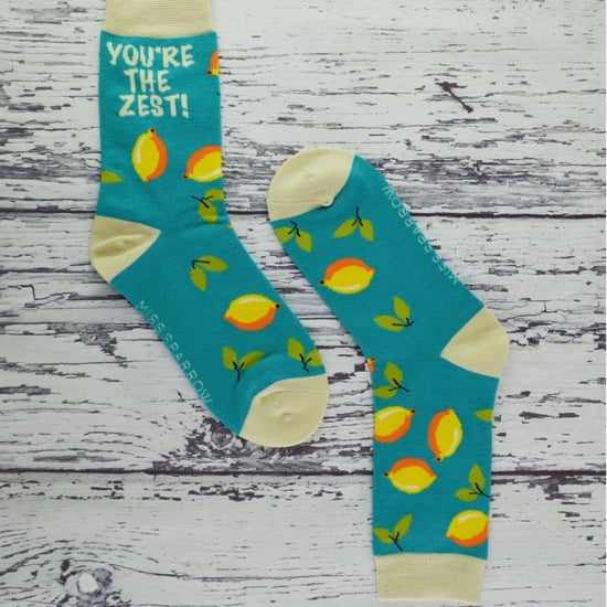 Women's Novelty Funny Fruit Socks | Miss Sparrow | Funky Watermelon Avocado Lemons Design Bamboo Socks - Watermelon (Pink) - Image 4