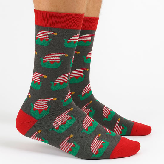 12 par multipack herrstrumpor med julmotiv - blandade - Image 4